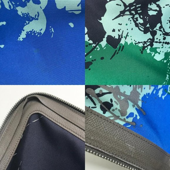 HERMES L-shaped fastener Zip Computer Cluch Bag Hand bag Epsom Etoupe/SilverHW - Picture 12 of 12